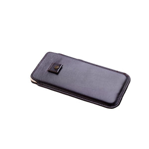 Smartphone Tasche mit Zugband (Athena) (Dunkelbraun) - Cronus & Rhea